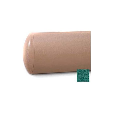 Pawling Crescent Shaped Wall Guard W/Rec. Plastic Clip Retainer System, 5"H x 12'L, Grotto WG-5C-12-300